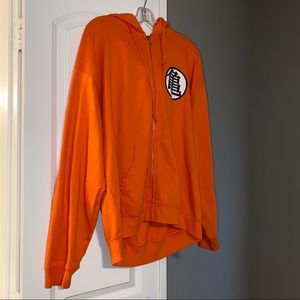 XL Dragon Ball Z zip up hoodie
